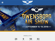 Tablet Screenshot of owensboroairshow.com
